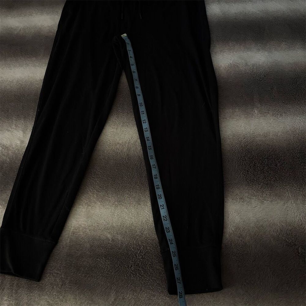 Lole Women's Black Joggers Size M Casual Stretch Jersey Knit Pants - Picture 6 of 10